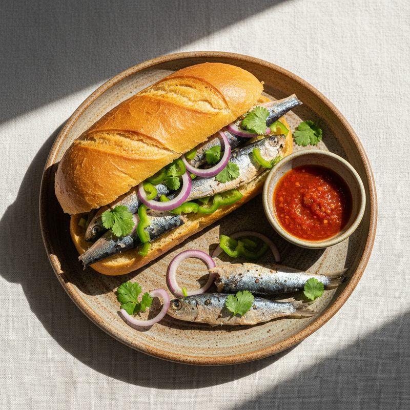 Sardines Bread